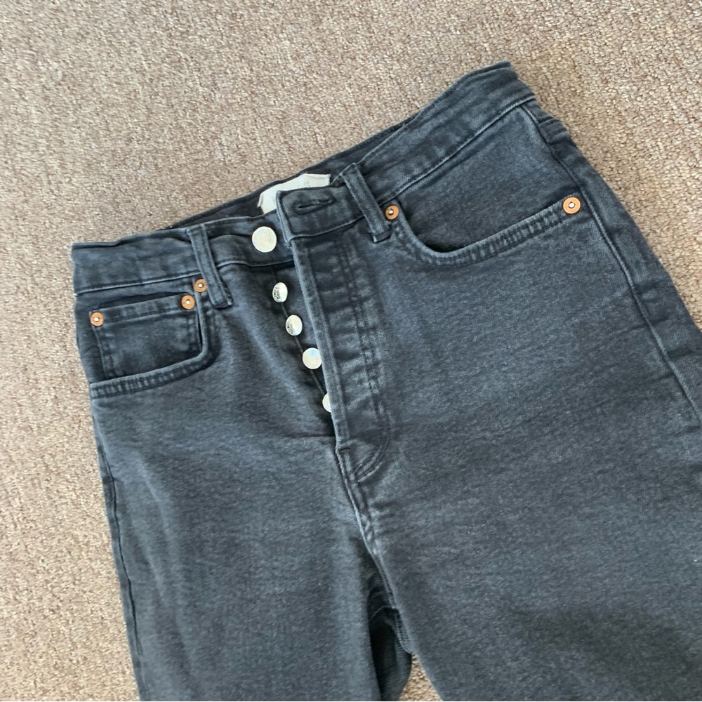We The Free Free People Ripped Distress Black Women’s Size 27